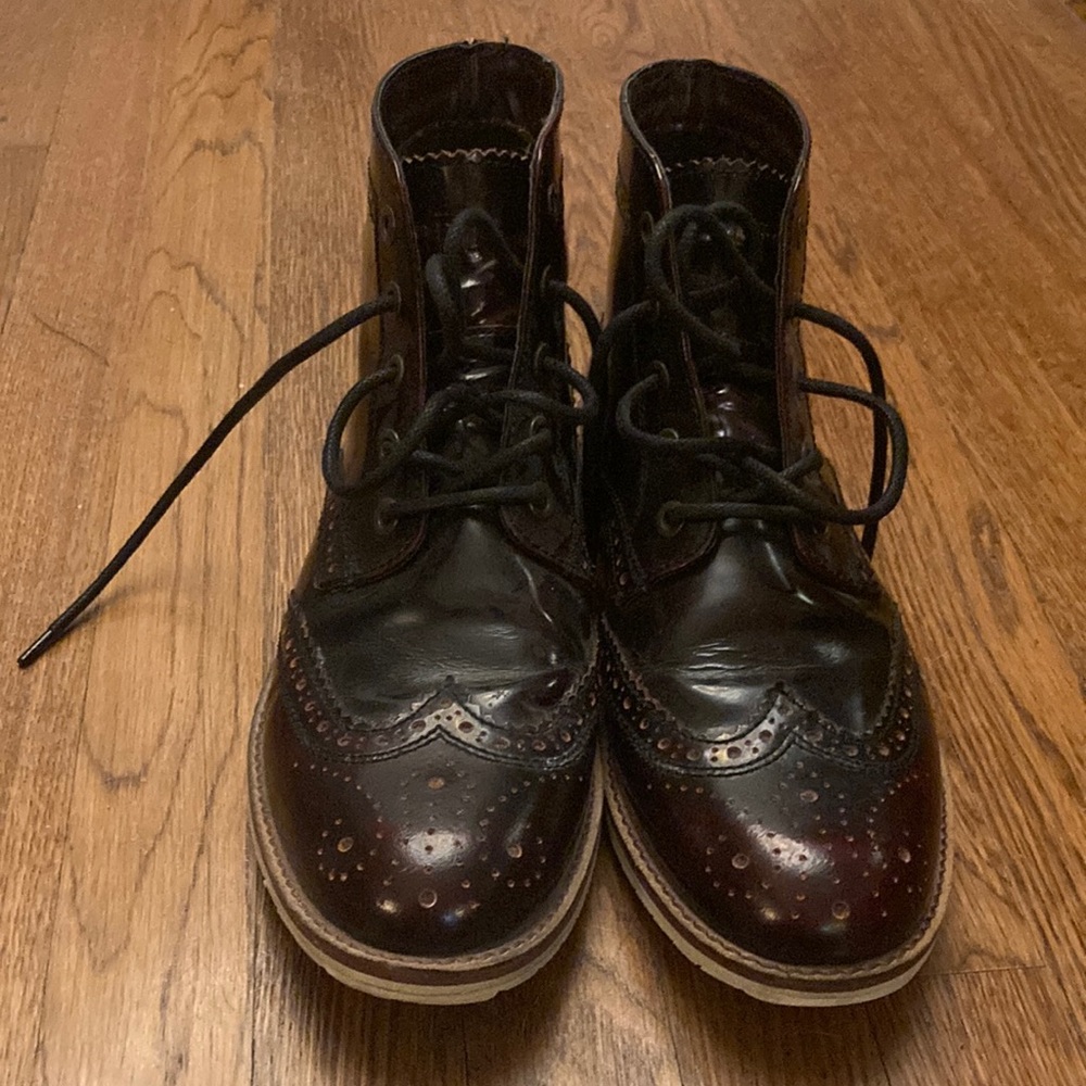 Leather men’s boot